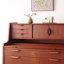 Storgaard Nielsen / Bureau with drawers in teak