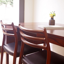 J.L.Moller /Set of dining chairs no.78 in rosewood