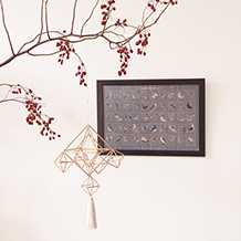 Christmas seal with frame
