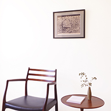 Axel Salto / Woodcut work Three deers