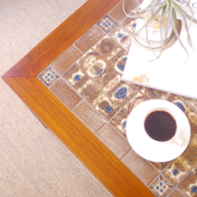 Haslev×RoyalCopenhagen / Tile top table BACA