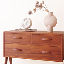 Chest with 3drawers in teak