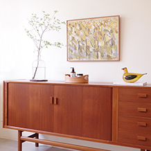 Aerthoj & Molholm / Sideboard with tambour doors