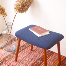 Stool in teak (Kvadrat)