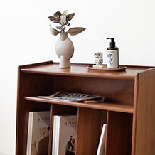 Bookcase (Record storage cabinet) in teak
