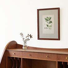 Rud. Rasmussen / Picture frame in mahogany