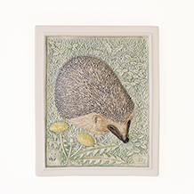 Jie Gantofta / Ceramic wall plque IGELKOTT