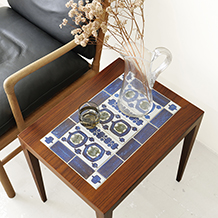 Royal Copenhagen/Tile top table TENERA in rosewood
