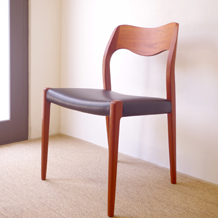 J.L.Moller /Dining chair model.81 in teak