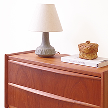 Chest of 2drawers in teak