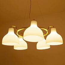 Vilhelm Lauritzen /Chandelier B&G ringkrone
