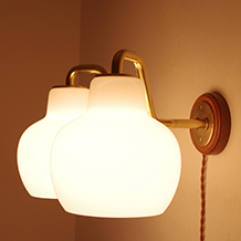 Vilhelm Lauritzen /Bracket lamp B&G ringkrone