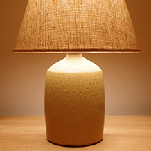 Palshus / Table lamp (sand yellow)