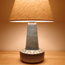 Soholm / Table lamp(powder blue&white)