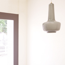 Holmegaard / Pendant lamp KRETA (pale grey)
