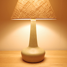 Palshus / Table lamp(olive green)