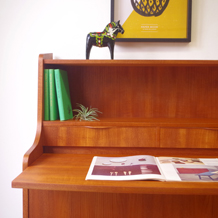 Bureau with mirror