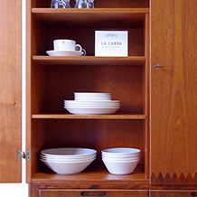 Westerbergs /Cabinet with triangle inlaid doors