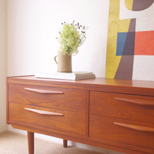 Double chest of 4drawers