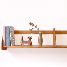 Hans J.Wegner / Wall shelf in oak RY23