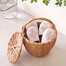 Basket with handle&lid