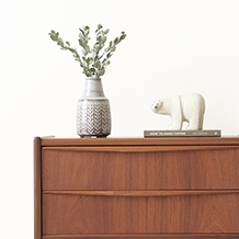 Chest of 2drawers in teak