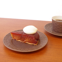 Jens H.Quistgaard / Brun Azur Tea cup&Cake plate