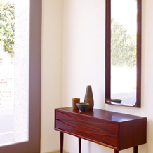 Arne Vodder / Large mirror in rosewood