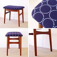 Stool in teak (mina perhonen)