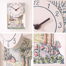 Jie Gantofta / Wall clock   summer house