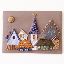 Jie Gantofta / Ceramic wall plque