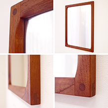 Kai Kristiansen / Medium mirror in teak
