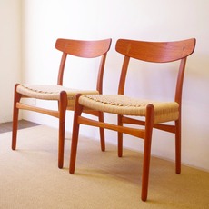 [VINTAGE] Hans.J.Wegner ダイニングチェアCH23をアップしました