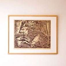 [VINTAGE] Axel Salto Early 1928 Original Woodcutを2品アップしました