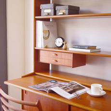 Bookcase with bureauをアップしました