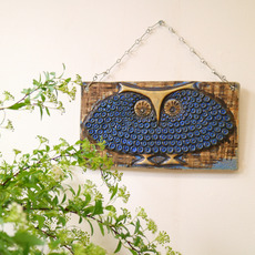 Ulla Winblad / Ceramic wall plque Owlをアップしました