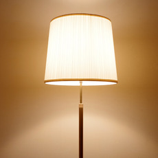 Floor lamp with Telescopic in teakをアップしました