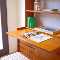 Bookcase with bureauをアップしました