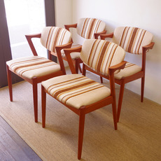【張替代込】Kai Kristiansen / Dining chair No.42をアップしました