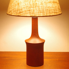 Table lamp in teakをアップしました