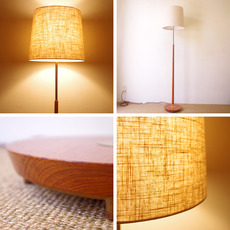 Floor lamp in teakをアップしました