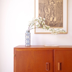 Borge Mogensen / Low cabinet in teak&oak をアップしました