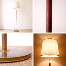 Floor lamp with Telescopic in rosewood をアップしました