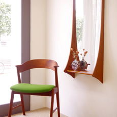 Pedersen & Hansen / Large mirror with shelf をアップしました