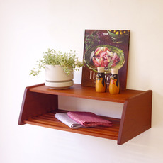 Wall shelf in teak をアップしました