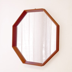 Trævarer / Octagonal mirror in teak をアップしました