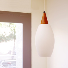 Pendant lamp in grass&teak をアップしました
