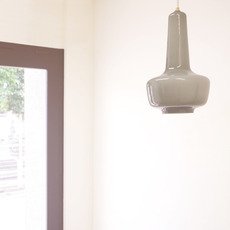 Holmegaard / Pendant lamp KRETA (pale grey) をアップしました