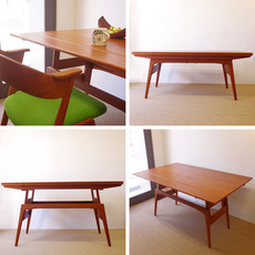 Trioh / Elevator table with 2leaves をアップしました