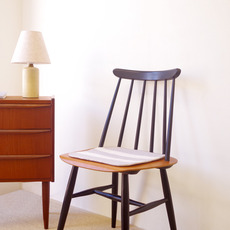 Ilmari Tapiovaara / Fanett Chair 55T(black) をアップしました